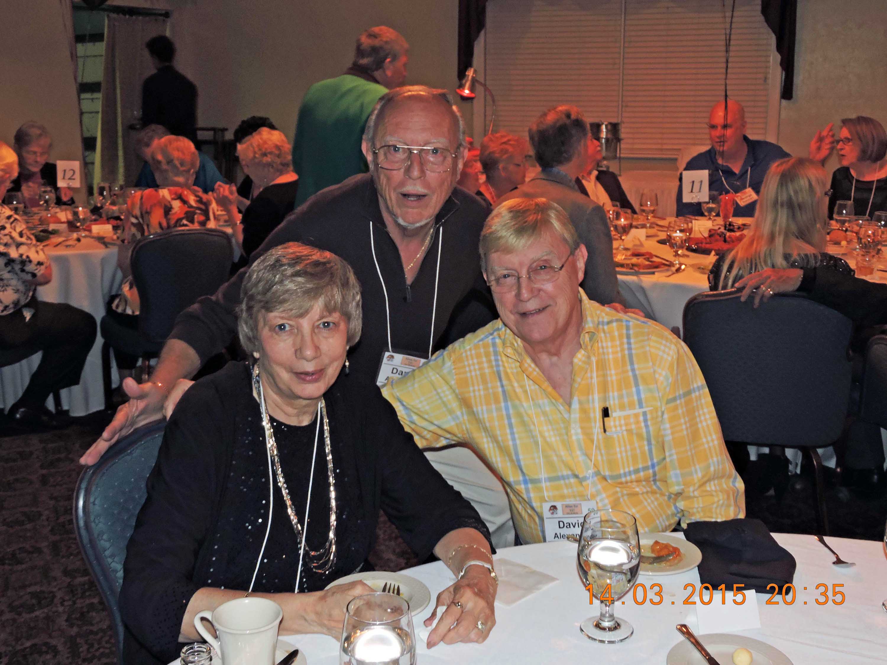 Daniel Alexander, David and Judy Alexander